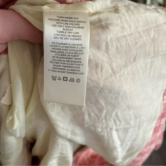 Free People Olivia Gingham Blazer sz S - Picture 9 of 10